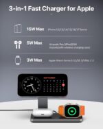 UEQ Foldable 3 in 1 Wireless Charging Station - Image 3